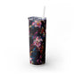 Greetings - Skinny Tumbler with Straw, 20oz