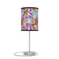 Abstract Irisies - Lamp on a Stand