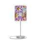 Abstract Irisies - Lamp on a Stand