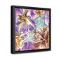 Abstract Irisies – Framed Gallery Wrap Canvas