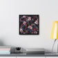 Greetings – Abstract Modern Floral Art Print on Framed Gallery Wrap Canvas