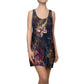 Floral Fusion Surrender - Women's Cut & Sew Racerback Dress