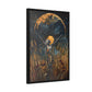 Celeste – Ethereal Modern Art Print on Framed Gallery Wrap Canvas