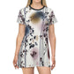 Floral Ink - T-Shirt Dress