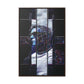 Right on Blue – Striking Modern Wall Art on Framed Gallery Wrapped Canvas