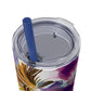 Abstract Irisies - 20oz Tumbler with Straw