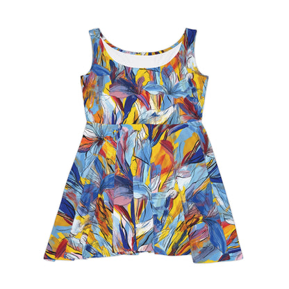 Wild Radiance - Women's Skater Dress