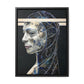 Cybecka – Futuristic Surrealism Wall Art Print on Framed Gallery Wrap Canvas