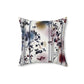 Floral Ink Blur - Square Pillow