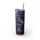 Silent Echo - Skinny Tumbler with Straw, 20oz