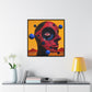 One Eye Forward – Modern Abstract Sci-Fi Wall Art Print on Framed Gallery Wrap Canvas