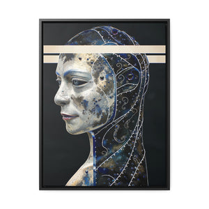 Cybecka – Futuristic Surrealism Wall Art Print on Framed Gallery Wrap Canvas