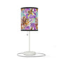 Abstract Irisies - Lamp on a Stand