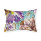 Abstract Irisies - Outdoor Pillow