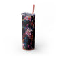 Greetings - Skinny Tumbler with Straw, 20oz