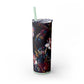 Greetings - Skinny Tumbler with Straw, 20oz