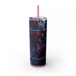 Silent Echo - Skinny Tumbler with Straw, 20oz