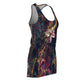 Floral Fusion Surrender - Women's Cut & Sew Racerback Dress