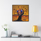 Bluegy One – Futuristic Sci-Fi Wall Art Print on Framed Gallery Wrap Canvas