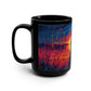 Luna - 15oz Black Mug