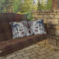 Floral Ink - Outdoor Pillows