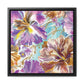 Abstract Irisies – Framed Gallery Wrap Canvas