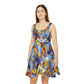 Wild Radiance - Women's Skater Dress