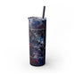 Silent Echo - Skinny Tumbler with Straw, 20oz