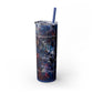 Silent Echo - Skinny Tumbler with Straw, 20oz