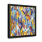 Wild Radiance – Original Artwork on Framed Gallery Wrap Canvas