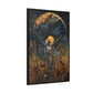 Celeste – Ethereal Modern Art Print on Framed Gallery Wrap Canvas