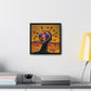 Bluegy One – Futuristic Sci-Fi Wall Art Print on Framed Gallery Wrap Canvas