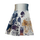 Floral Ink - Women's Skater Skirt