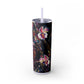 Greetings - Skinny Tumbler with Straw, 20oz