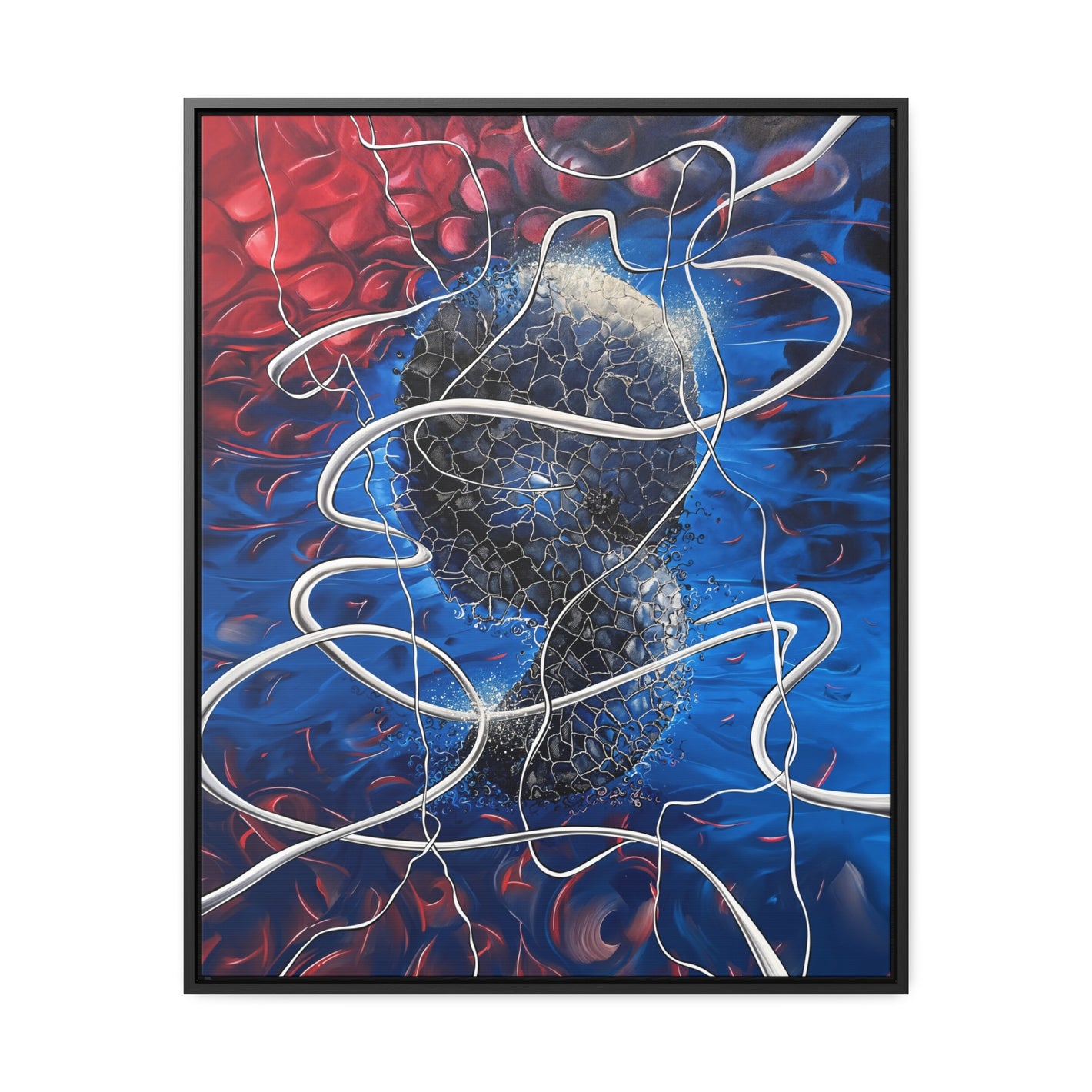 Cybryo – Futuristic Sci-Fi Wall Art Print on Framed Gallery Wrap Canvas