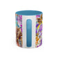 Abstract Irisies - Mug