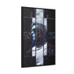 Right on Blue – Striking Modern Wall Art on Framed Gallery Wrapped Canvas