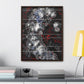 Seardish – Abstract Modern Wall Art Print on Framed Gallery Wrap Canvas