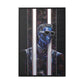 Peek-a-Bluesy – Futuristic Modern Art Printed on Framed Gallery Wrap Canvas