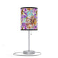 Abstract Irisies - Lamp on a Stand