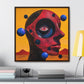 One Eye Forward – Modern Abstract Sci-Fi Wall Art Print on Framed Gallery Wrap Canvas