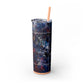 Silent Echo - Skinny Tumbler with Straw, 20oz