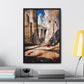 The Scattering – Surreal Modern Wall Art Print on Framed Gallery Wrap Canvas