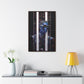 Peek-a-Bluesy – Futuristic Modern Art Printed on Framed Gallery Wrap Canvas