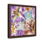 Abstract Irisies – Framed Gallery Wrap Canvas