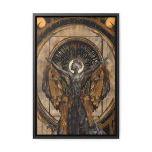 Aurora – Ethereal Modern Art on Framed Gallery Wrap Canvas