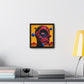 One Eye Forward – Modern Abstract Sci-Fi Wall Art Print on Framed Gallery Wrap Canvas