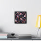 Greetings – Abstract Modern Floral Art Print on Framed Gallery Wrap Canvas