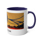 11oz, Two-Tone Coffee Mug - Dream Connection