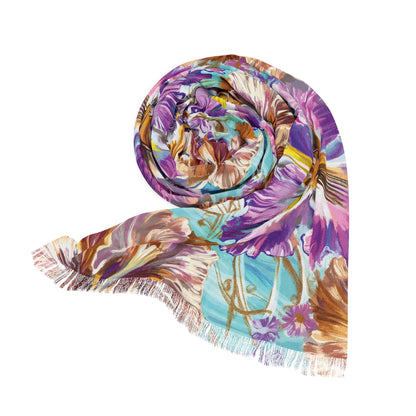 Abstract Irisies - Light Scarf